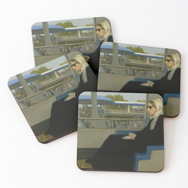 Item preview, Whistler's Mother Takes the People Mover designed and sold by Theme Snark.