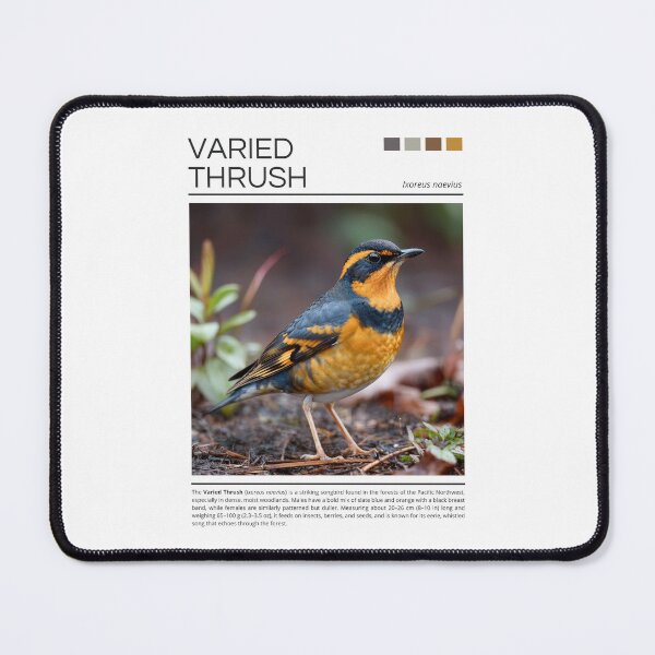 Item preview, Varied Thrush designed and sold by StudioRedKoala.