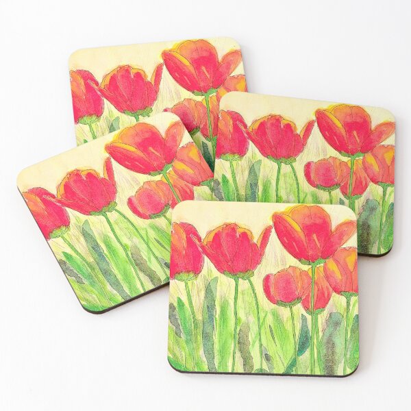 Item preview, Tulip Serenade designed and sold by Watercolor Trove.