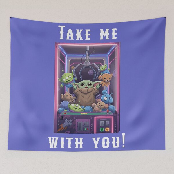 Item preview, Take me with you! - Grogu (Baby Yoda) designed and sold by HardDraw.