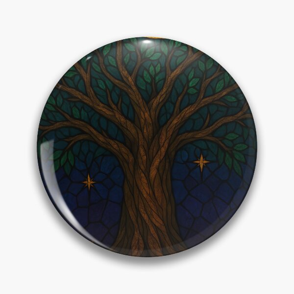 Item preview, Celestial Tree of Life Stained Glass  designed and sold by AetherLightArt.