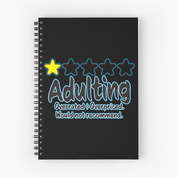Item preview, Adulting designed and sold by WhatProductions.