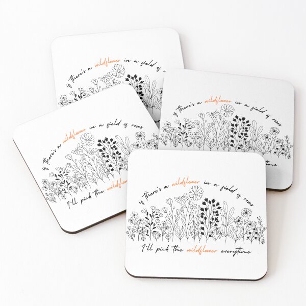 Item preview, Wildflower in a field of roses colorful lyrics  designed and sold by slezzzer.