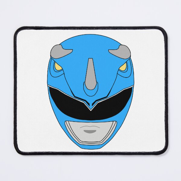 Item preview, MMPR Zyu Blue Helmet designed and sold by Ink Shot Studios.