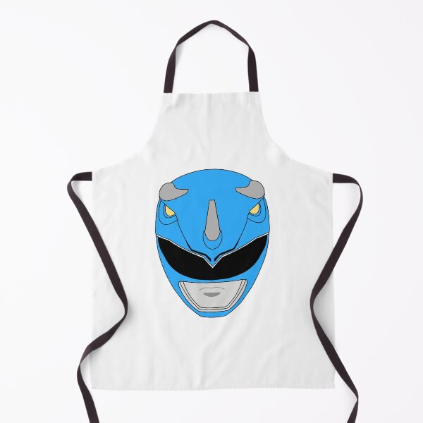 Item preview, MMPR Zyu Blue Helmet designed and sold by Ink Shot Studios.