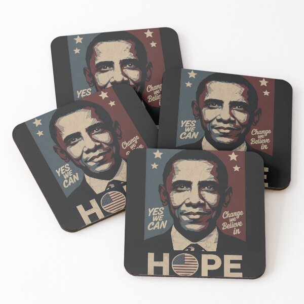 Item preview, Obama Hope Poster - Yes We Can Change Art designed and sold by cabana.space.