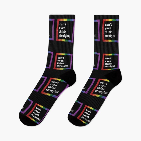 Item preview, Can't Even Think Straight!  Pride Month - Profits To Charity Design - LGBTQ - Queer - Pride  designed and sold by Vision-Tees.