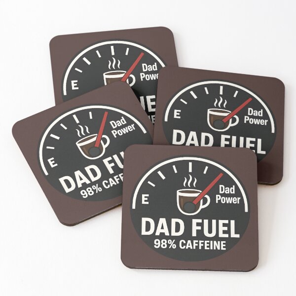 Item preview, Dad Fuel: 98% Caffeine designed and sold by Uglyandcute.