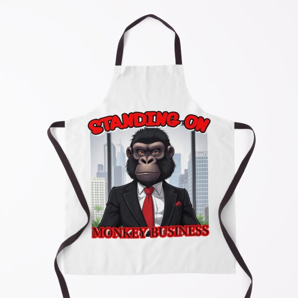 Item preview, Standing on monkey business designed and sold by execoutfitters.