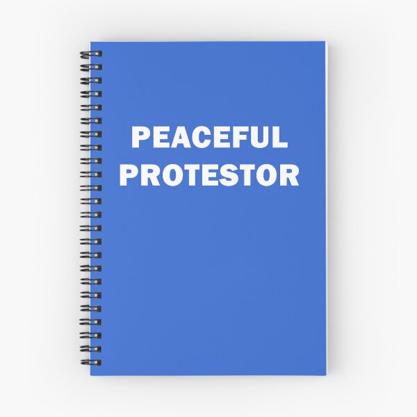 Item preview, PEACEFUL PROTESTOR PROTESTING PEACEFULLY designed and sold by Greenbaby.