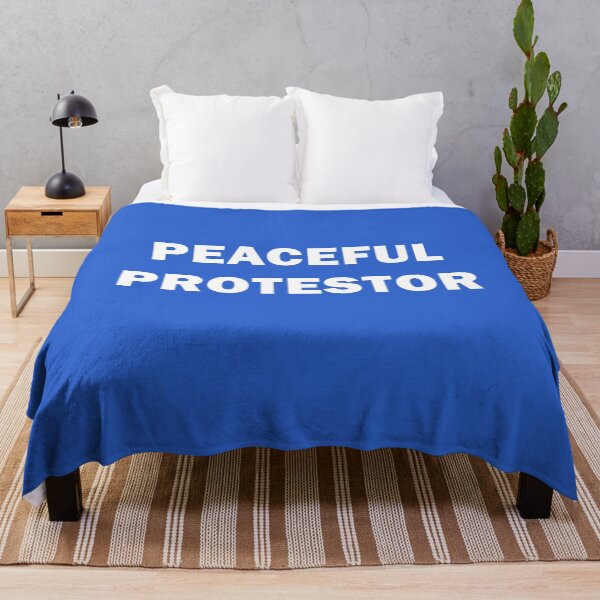 Item preview, PEACEFUL PROTESTOR PROTESTING PEACEFULLY designed and sold by Greenbaby.