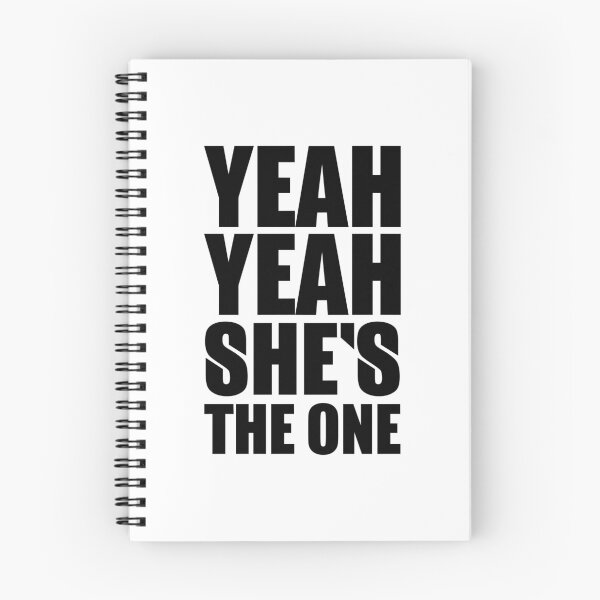 Item preview, She's the One – bold minimalist punk lettering(black) designed and sold by didijuca.