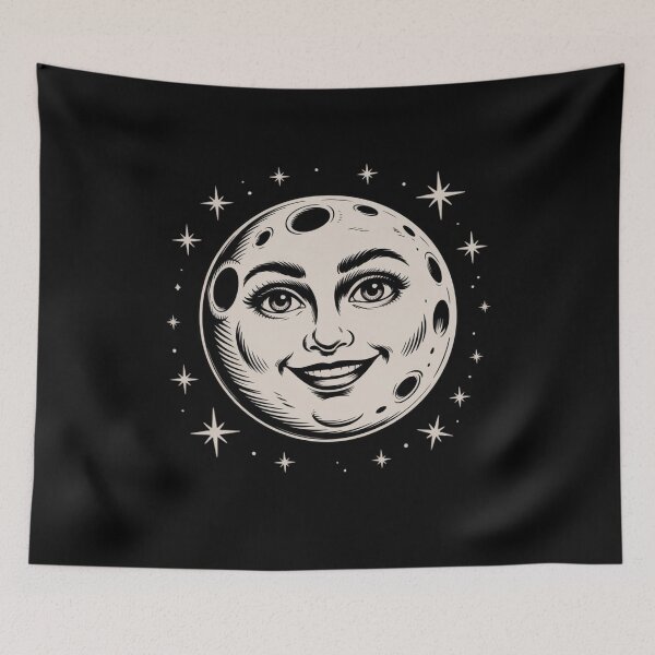 Item preview, Moon Face designed and sold by GigaSavings.