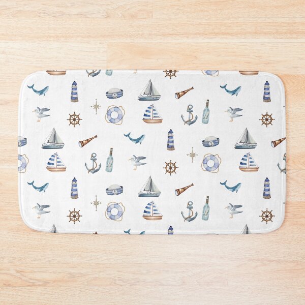 Item preview, Watercolor Nautical Elements  designed and sold by silviaol.