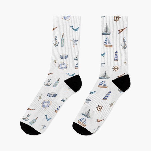 Item preview, Watercolor Nautical Elements  designed and sold by silviaol.