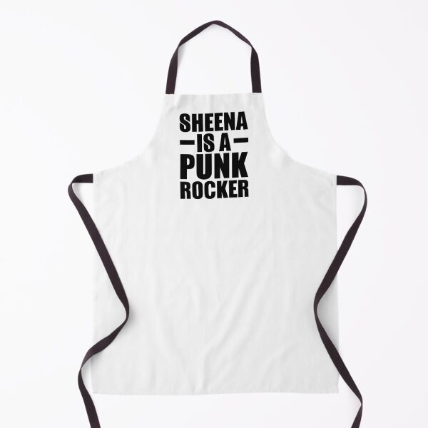 Item preview, Sheena Is a Punk Rocker – bold black punk lettering (Black) designed and sold by didijuca.