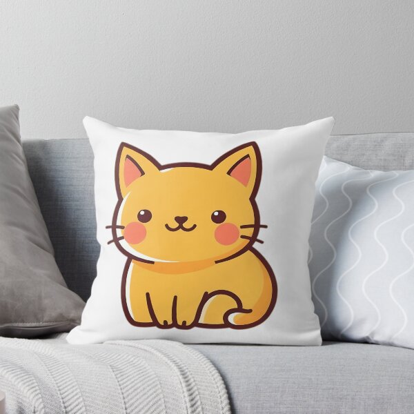 Item preview, cute fat cat designed and sold by SanchillShop.