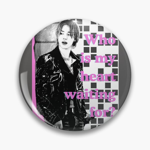Item preview, BTS Jimin, Who is my heart waiting for designed and sold by BTSFanmerch.
