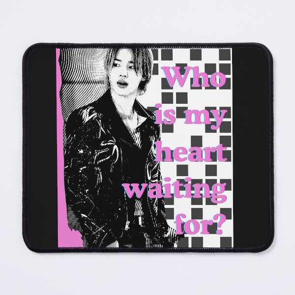 Item preview, BTS Jimin, Who is my heart waiting for designed and sold by BTSFanmerch.