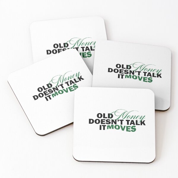 Item preview, Old Money Doesn’t Talk, It Moves | Wealth Aesthetic Quote designed and sold by Gracie_Designs.
