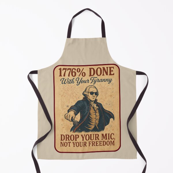 Item preview, Done with Tyranny: Washington Mic Drop designed and sold by IndieQuill .