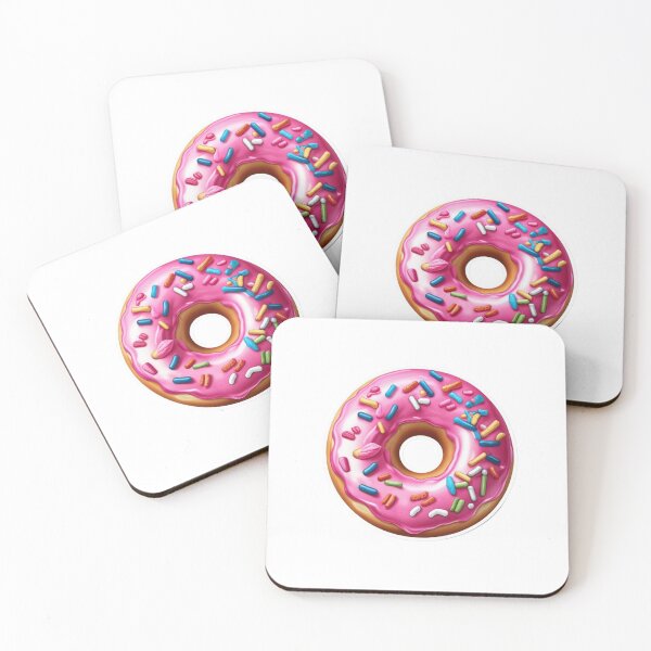Item preview, Glazed Pink Donut designed and sold by LewpyG.