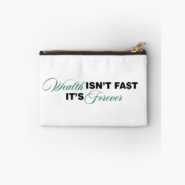 Item preview, Wealth Isn’t Fast, It’s Forever | Timeless Money Mindset Quote designed and sold by Gracie_Designs.