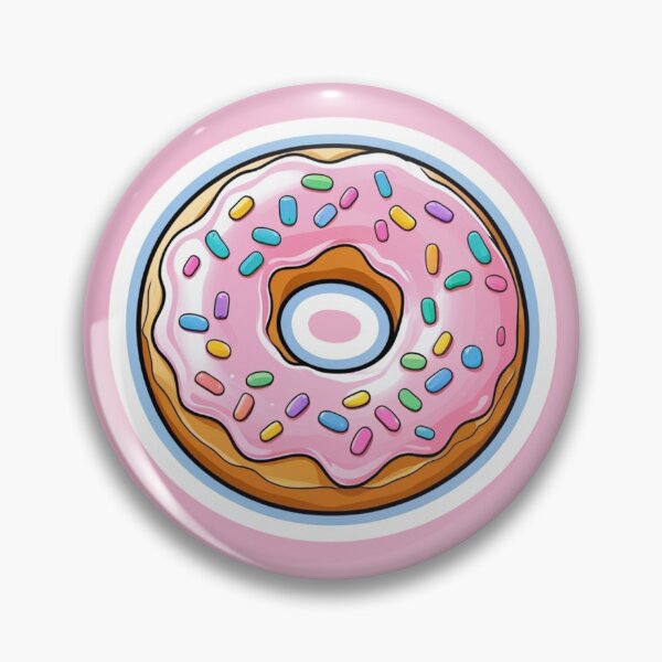 Item preview, Glazed Light Pink Donut designed and sold by LewpyG.