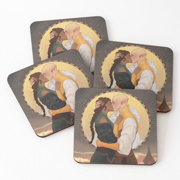 Item preview, solavellan ending card kiss designed and sold by pinacoladamatata.