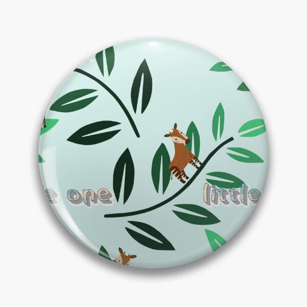 Item preview, Sweet Okapi & Leaves Pattern designed and sold by skim3080.