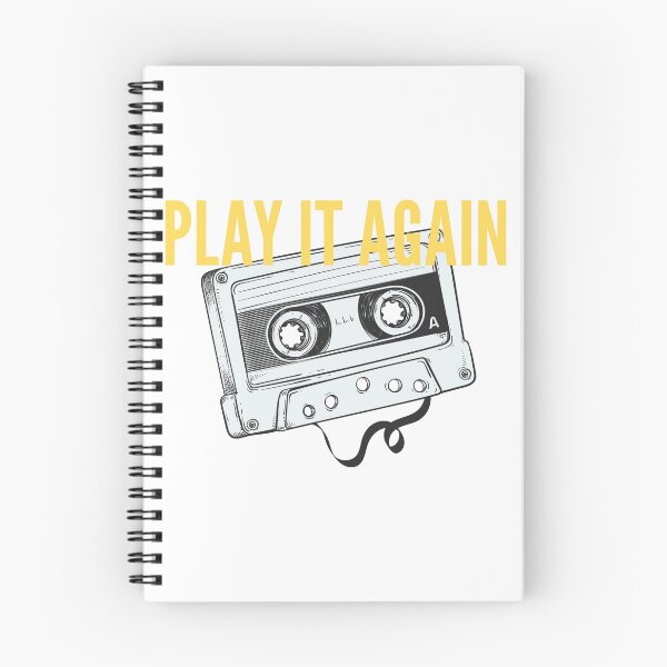 Item preview, Play It Again – Retro Cassette Tape Vintage Design designed and sold by bemenmaher.