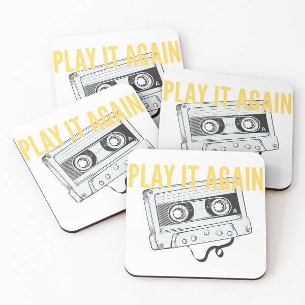 Item preview, Play It Again – Retro Cassette Tape Vintage Design designed and sold by bemenmaher.