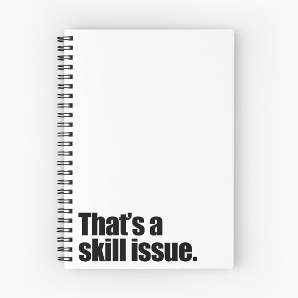 Item preview, skill issue designed and sold by aerex.