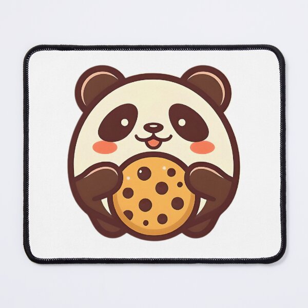 Item preview, panda and cookies designed and sold by SanchillShop.