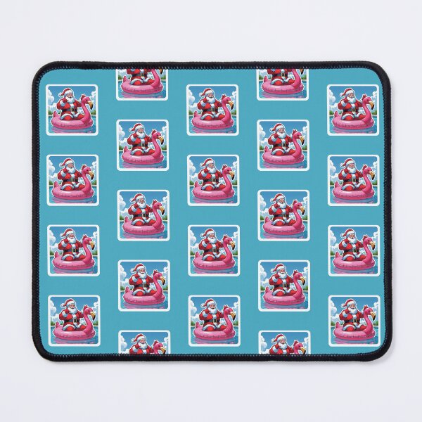 Item preview, Santa Suit in Flamingo Float designed and sold by LewpyG.