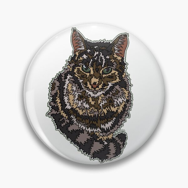 Item preview, Little Brown Kitty Missy designed and sold by katehascontent.