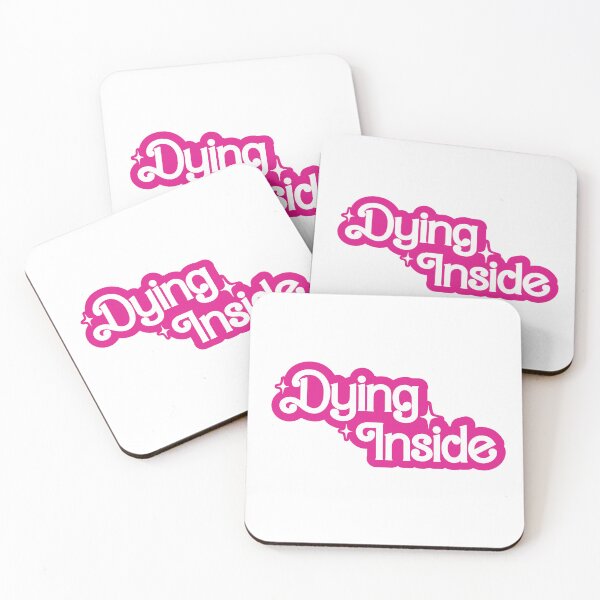 Item preview, Dying Inside Sticker designed and sold by Kimberly Hickson.