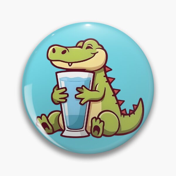 Item preview, cute little crocodile designed and sold by SanchillShop.