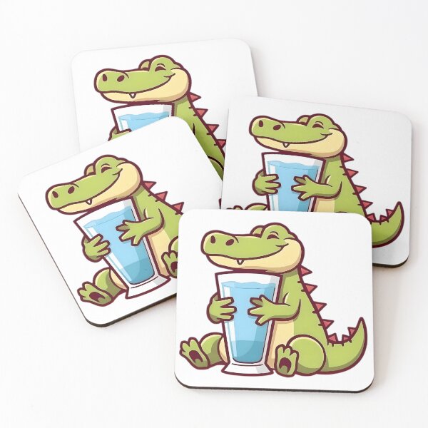 Item preview, cute little crocodile designed and sold by SanchillShop.