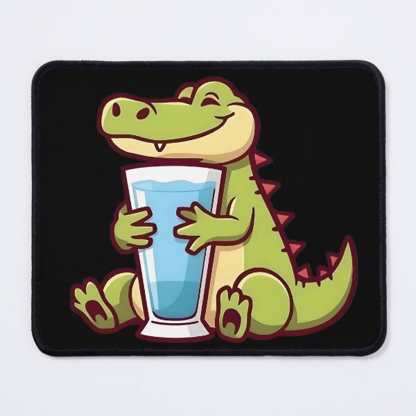 Item preview, cute little crocodile designed and sold by SanchillShop.