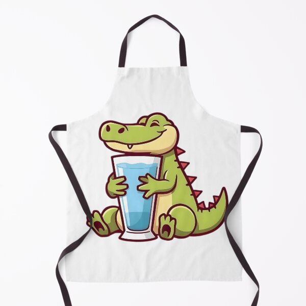 Item preview, cute little crocodile designed and sold by SanchillShop.