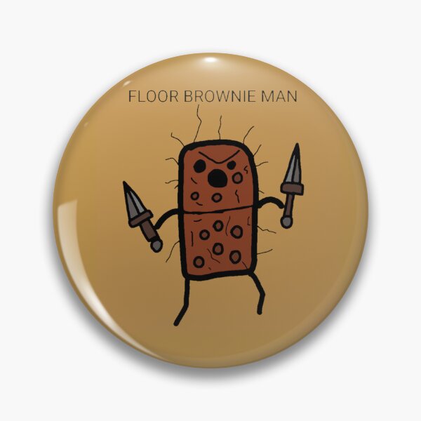 Item preview, FLOOR BROWNIE MAN designed and sold by BBQbaconBURGERs.