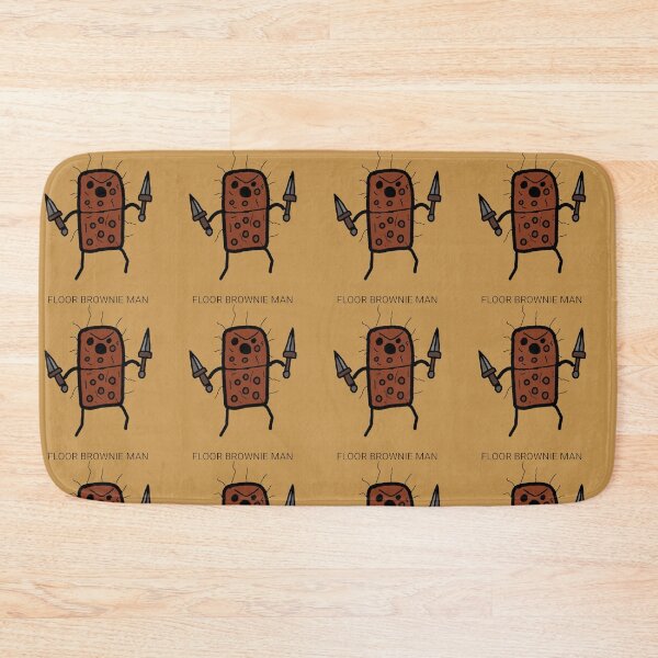 Item preview, FLOOR BROWNIE MAN designed and sold by BBQbaconBURGERs.