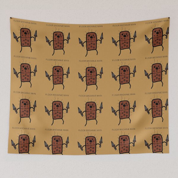 Item preview, FLOOR BROWNIE MAN designed and sold by BBQbaconBURGERs.