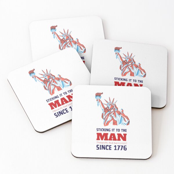 Item preview, Sticking it to the Man since 1776, Lady Liberty designed and sold by K-P-Artworks.