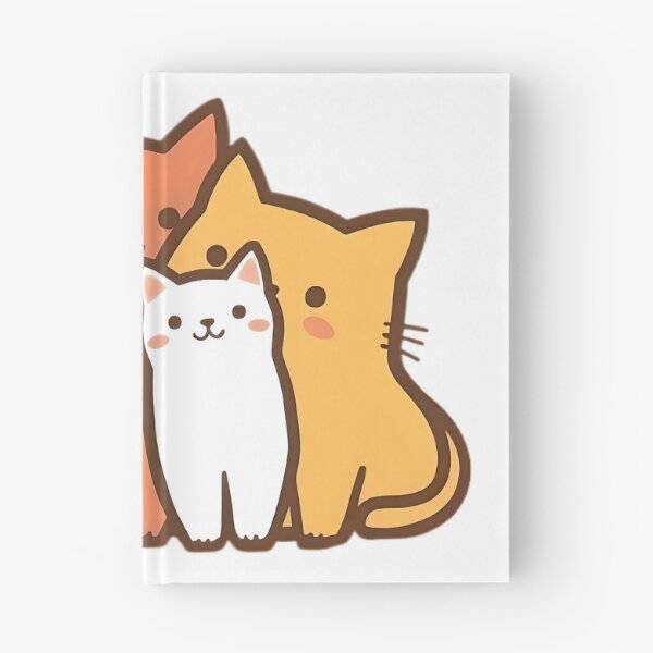 Item preview, cat family designed and sold by SanchillShop.
