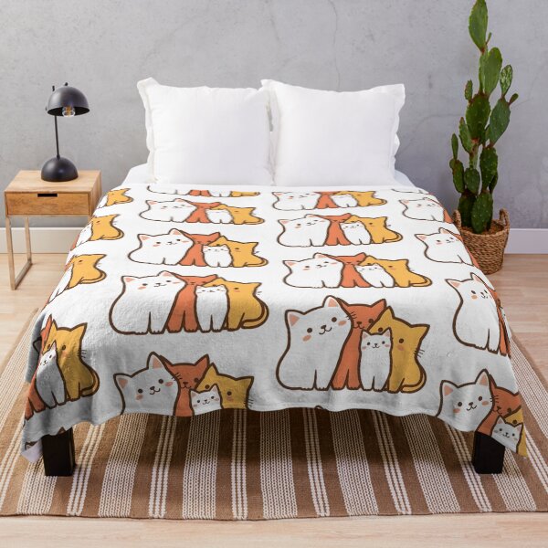Item preview, cat family designed and sold by SanchillShop.