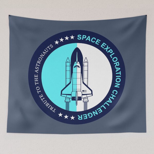 Item preview, Space Exploration Challenger Tribute Emblem designed and sold by KiwiRider.