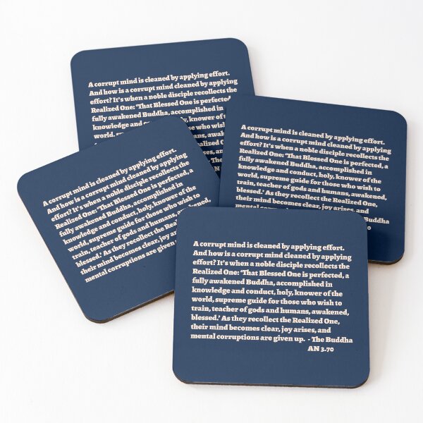 Item preview, Buddha quote: Buddhanusati AN 3.70 (1) designed and sold by Share A Brain Wave.
