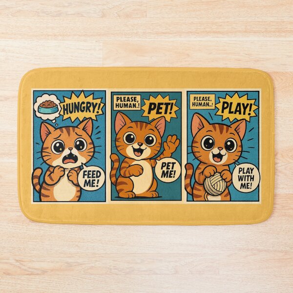 Item preview, The Cat's Three Demands designed and sold by SammyMorry.
